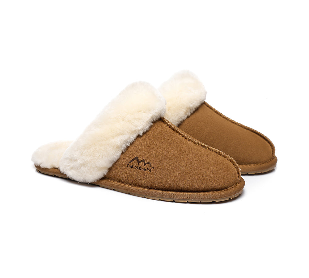 UGG Slippers - TA UGG Slippers,Australia Premium Sheepskin,Unisex Rosa Scuff