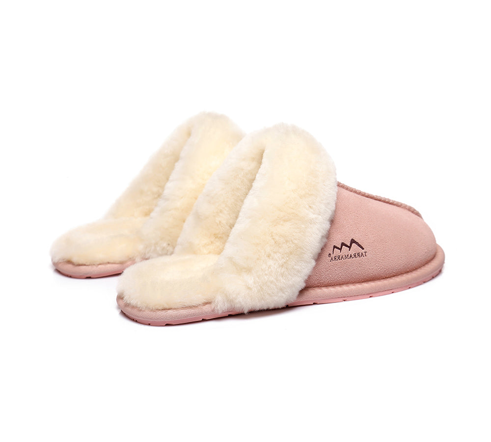 UGG Slippers - TA UGG Slippers,Australia Premium Sheepskin,Unisex Rosa Scuff