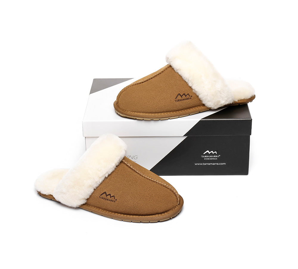 UGG Slippers - TA UGG Slippers,Australia Premium Sheepskin,Unisex Rosa Scuff