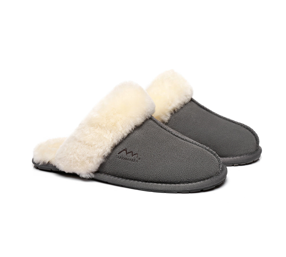 UGG Slippers - TA UGG Slippers,Australia Premium Sheepskin,Unisex Rosa Scuff