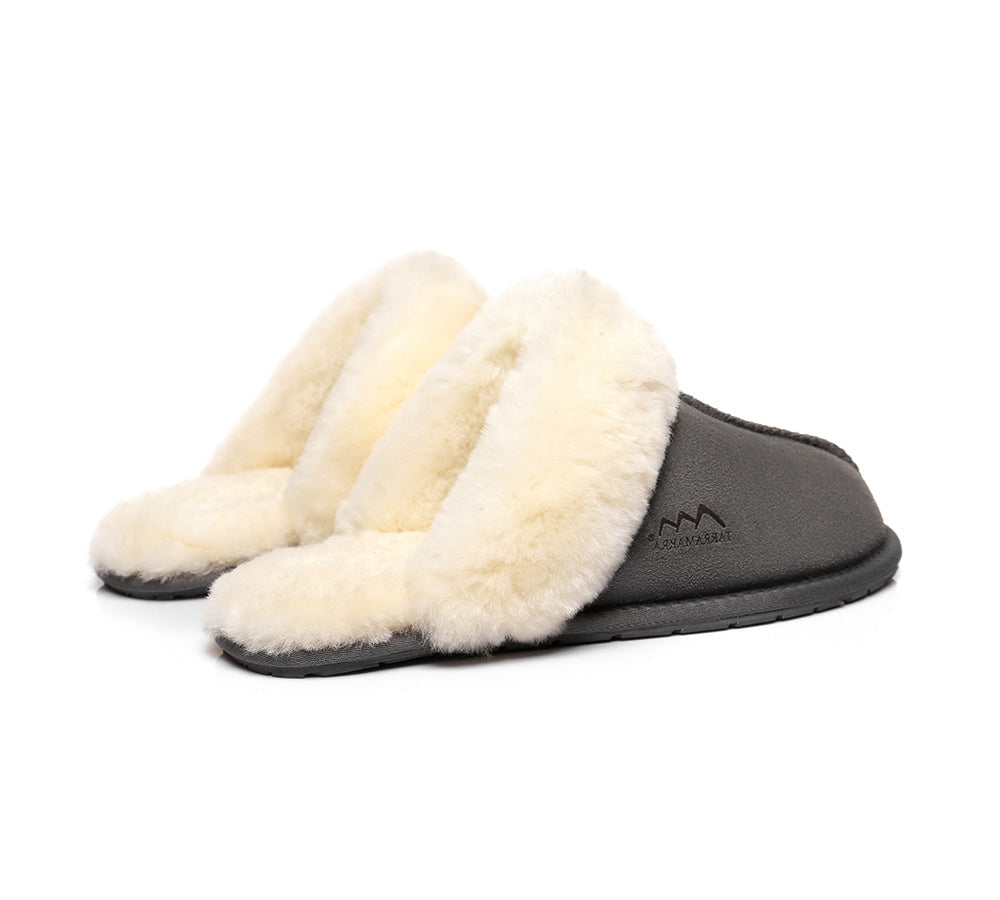 UGG Slippers - TA UGG Slippers,Australia Premium Sheepskin,Unisex Rosa Scuff