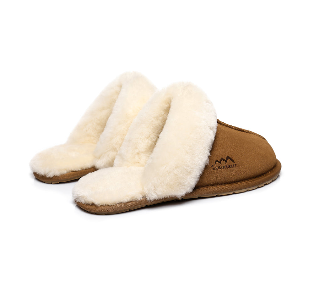 UGG Slippers - TA UGG Slippers,Australia Premium Sheepskin,Unisex Rosa Scuff