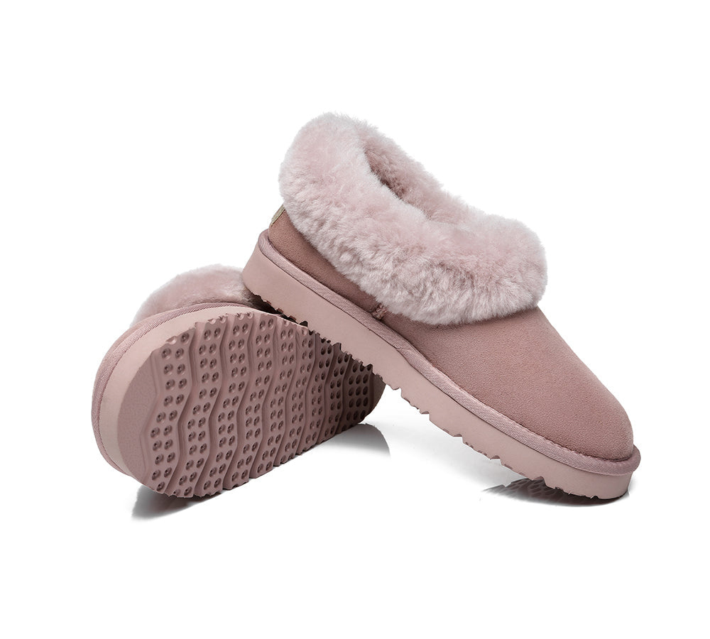 UGG Slippers - TA Women UGG Slippers Clarrie Sheepskin Slippers Two Way Wear