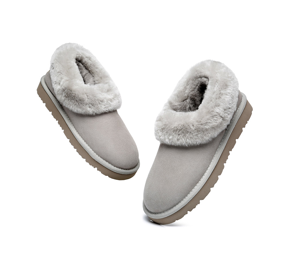 UGG Slippers - TA Women UGG Slippers Clarrie Sheepskin Slippers Two Way Wear