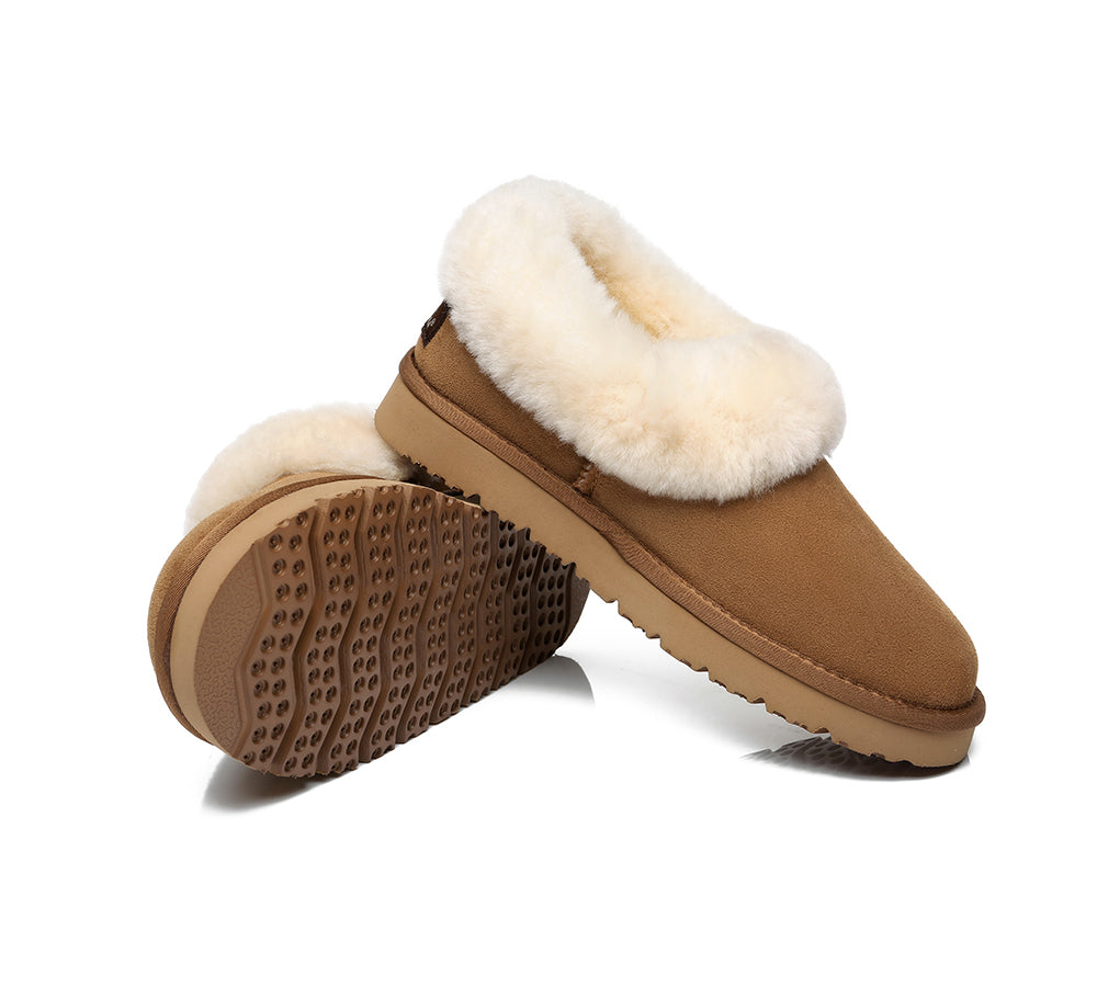 UGG Slippers - TA Women UGG Slippers Clarrie Sheepskin Slippers Two Way Wear