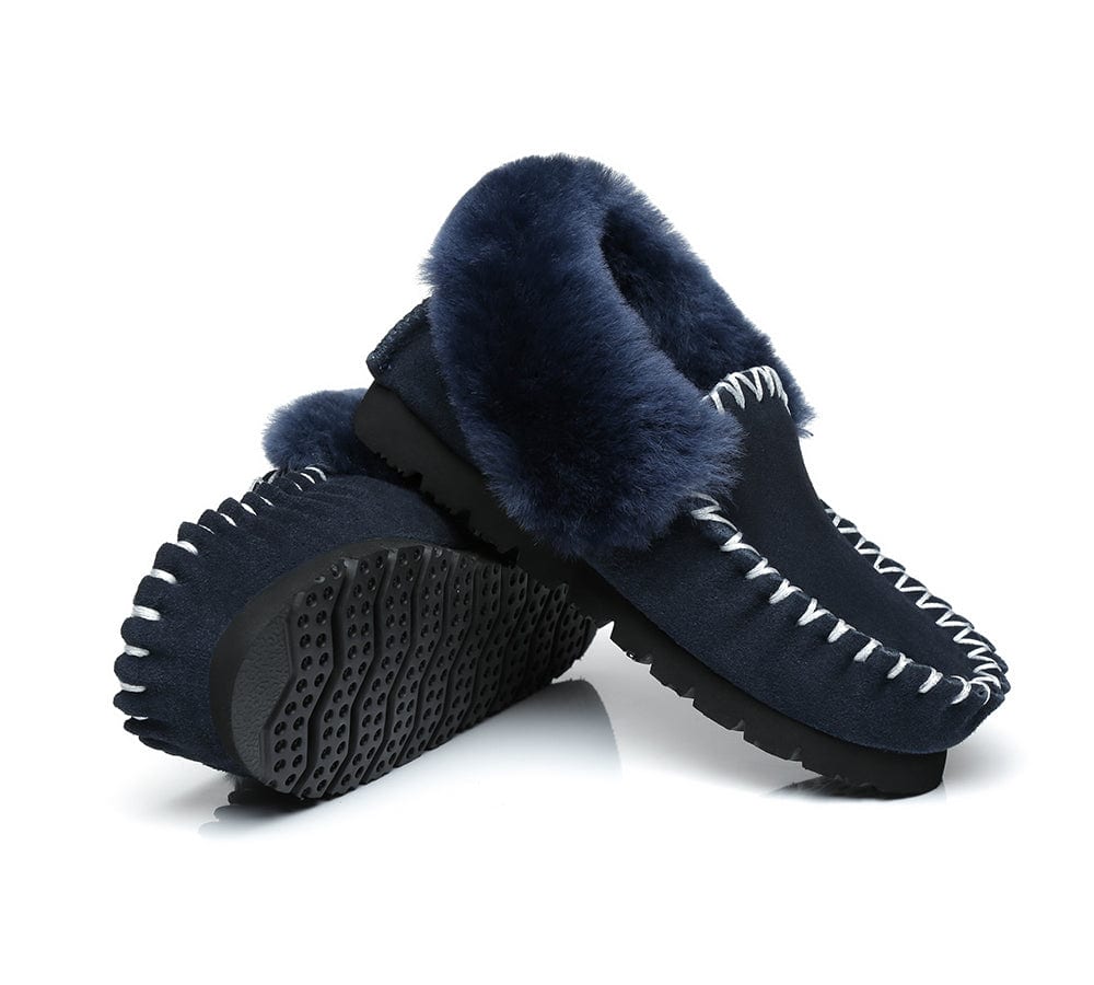 UGG Slippers - UGG Ankle Slippers Unisex Popo Moccasins