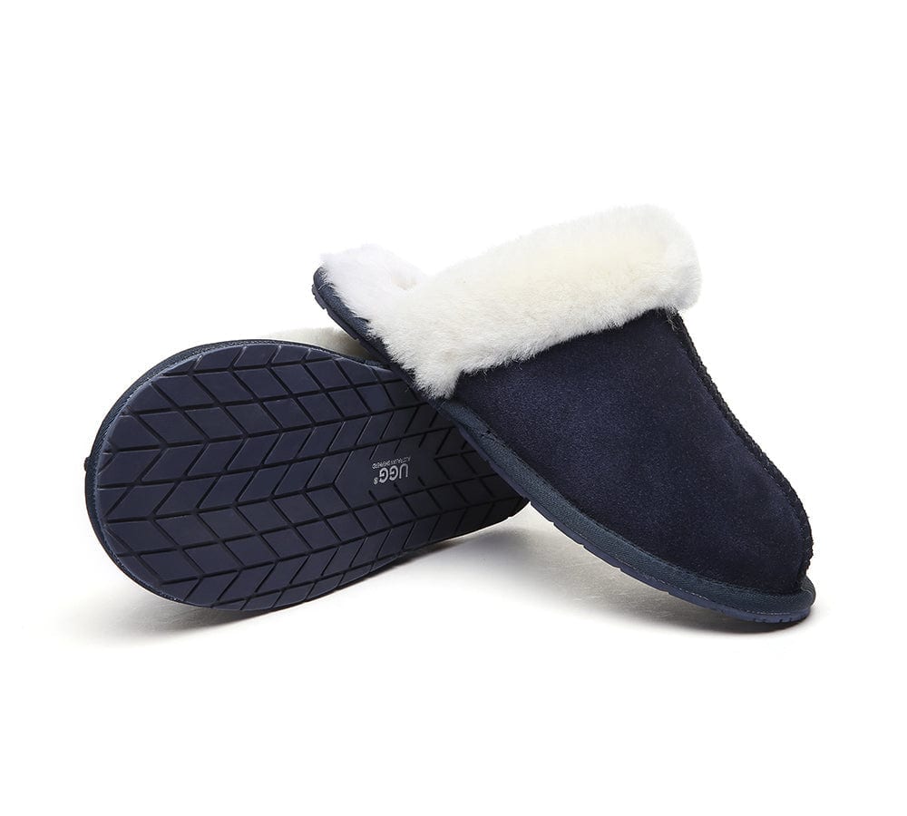 UGG Slippers - Ugg Slippers Australia Premium Sheepskin Unisex Scuff Rosa