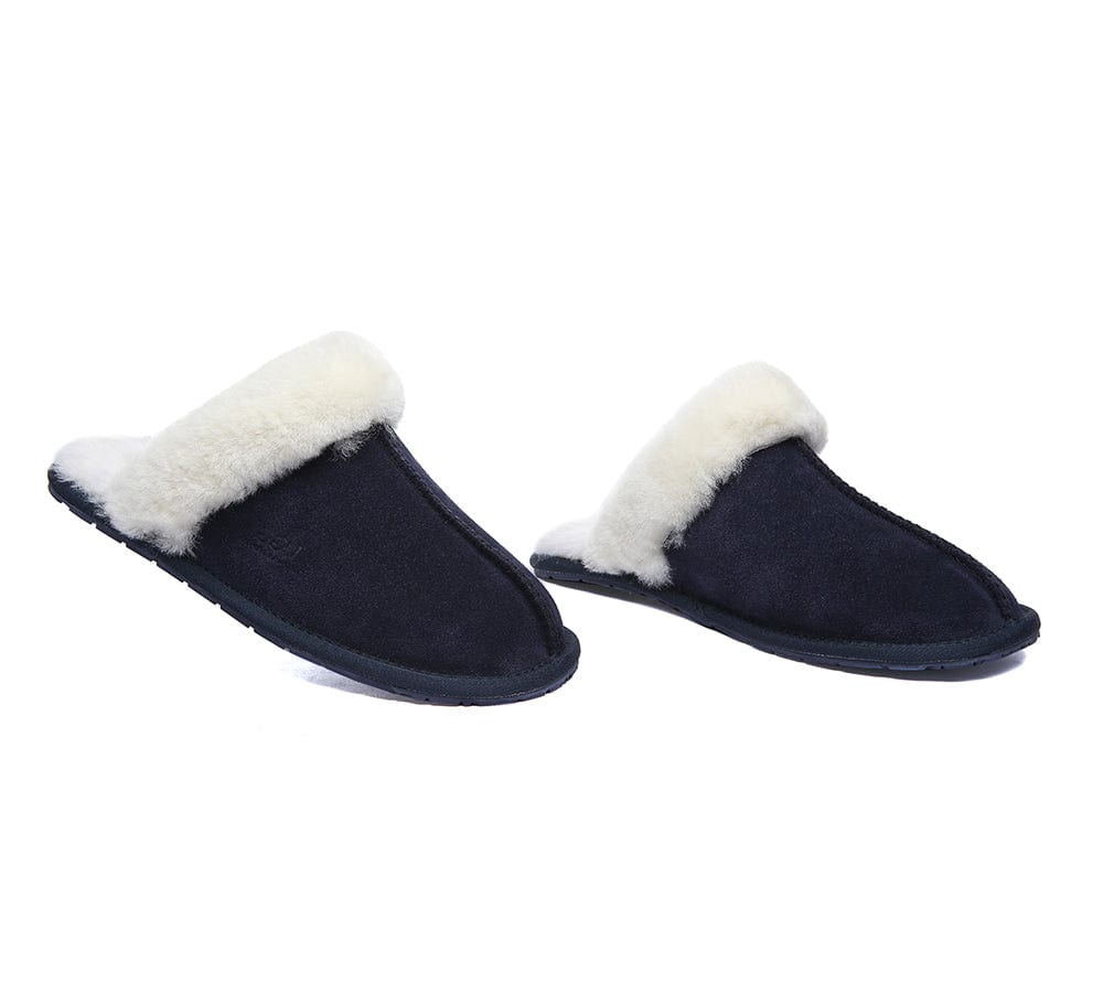 UGG Slippers - Ugg Slippers Australia Premium Sheepskin Unisex Scuff Rosa