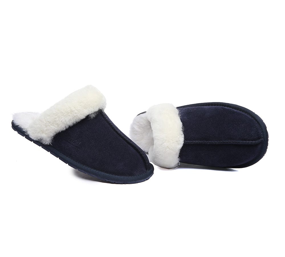 UGG Slippers - Ugg Slippers Australia Premium Sheepskin Unisex Scuff Rosa