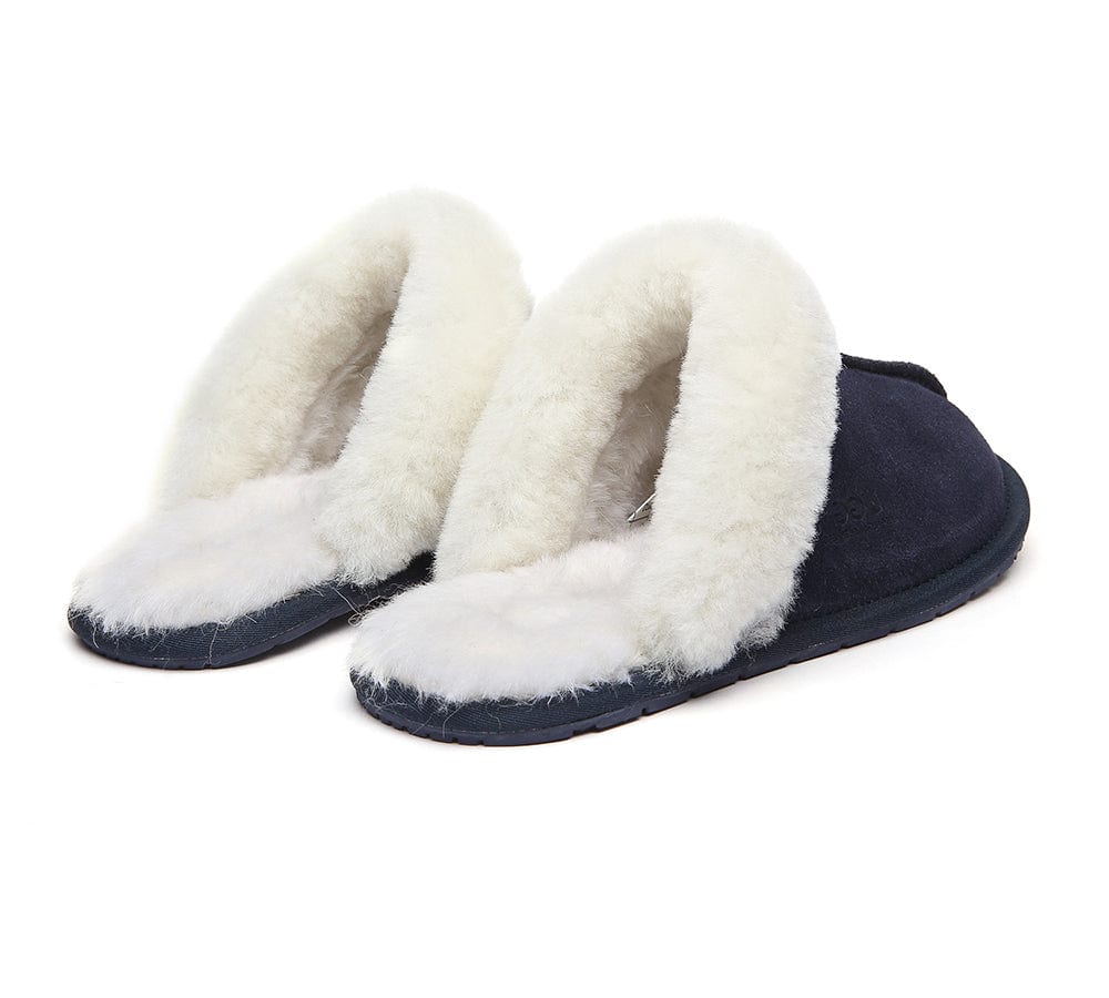 UGG Slippers - Ugg Slippers Australia Premium Sheepskin Unisex Scuff Rosa