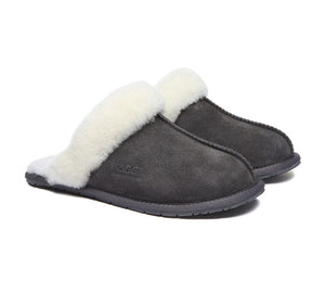 UGG Slippers - Ugg Slippers Australia Premium Sheepskin Unisex Scuff Rosa