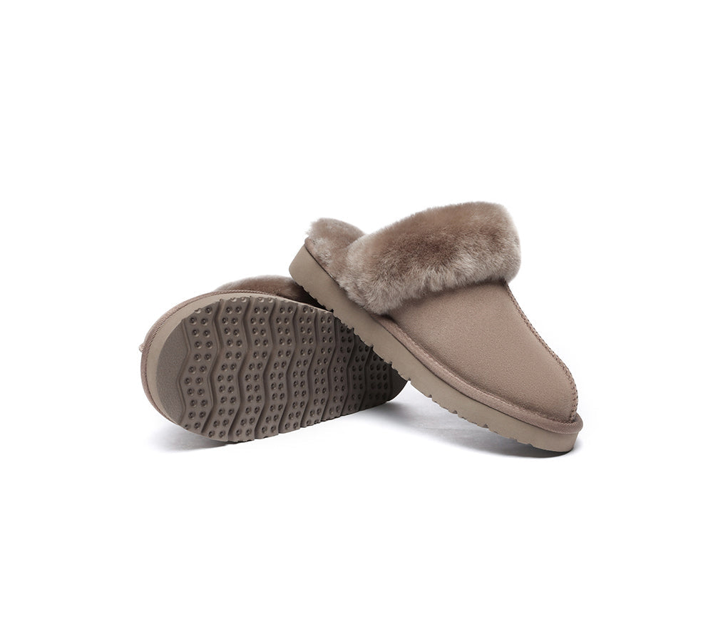 UGG Slippers - UGG Slippers Australia Premium Sheepskin Women Muffin Slipper Special