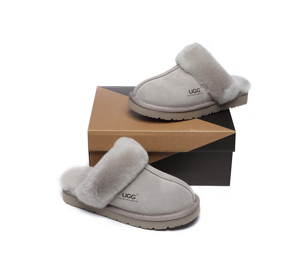 UGG Slippers - UGG Slippers Australia Premium Sheepskin Women Muffin Slipper Special