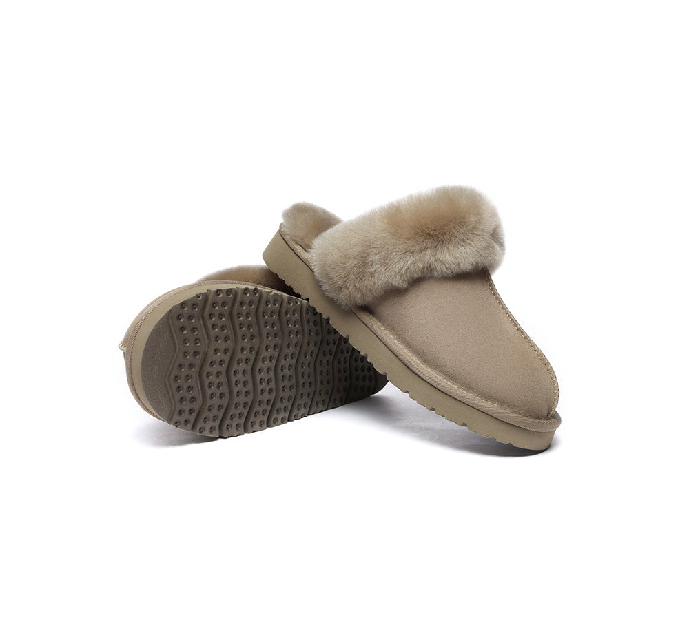 UGG Slippers - UGG Slippers Australia Premium Sheepskin Women Muffin Slipper Special