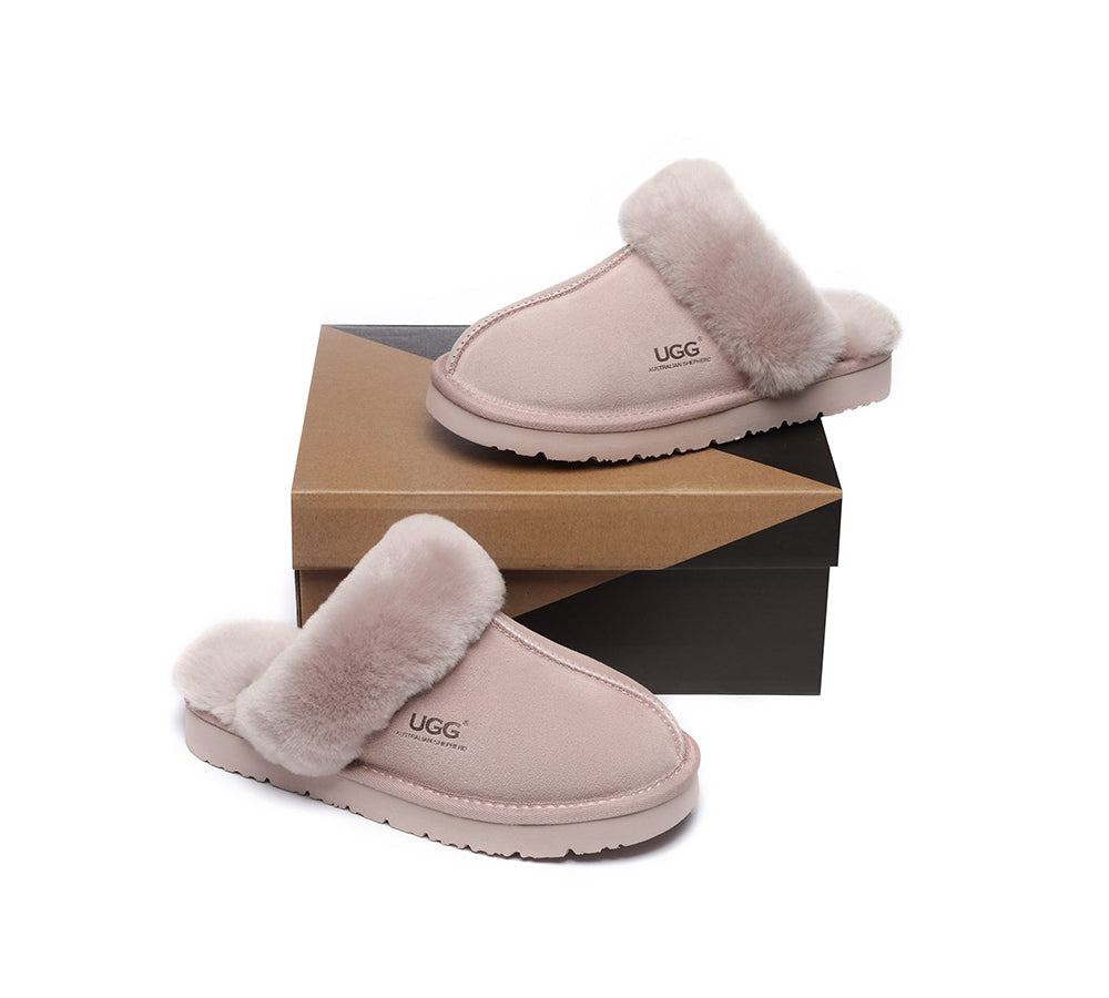 UGG Slippers - UGG Slippers Australia Premium Sheepskin Women Muffin Slipper Special