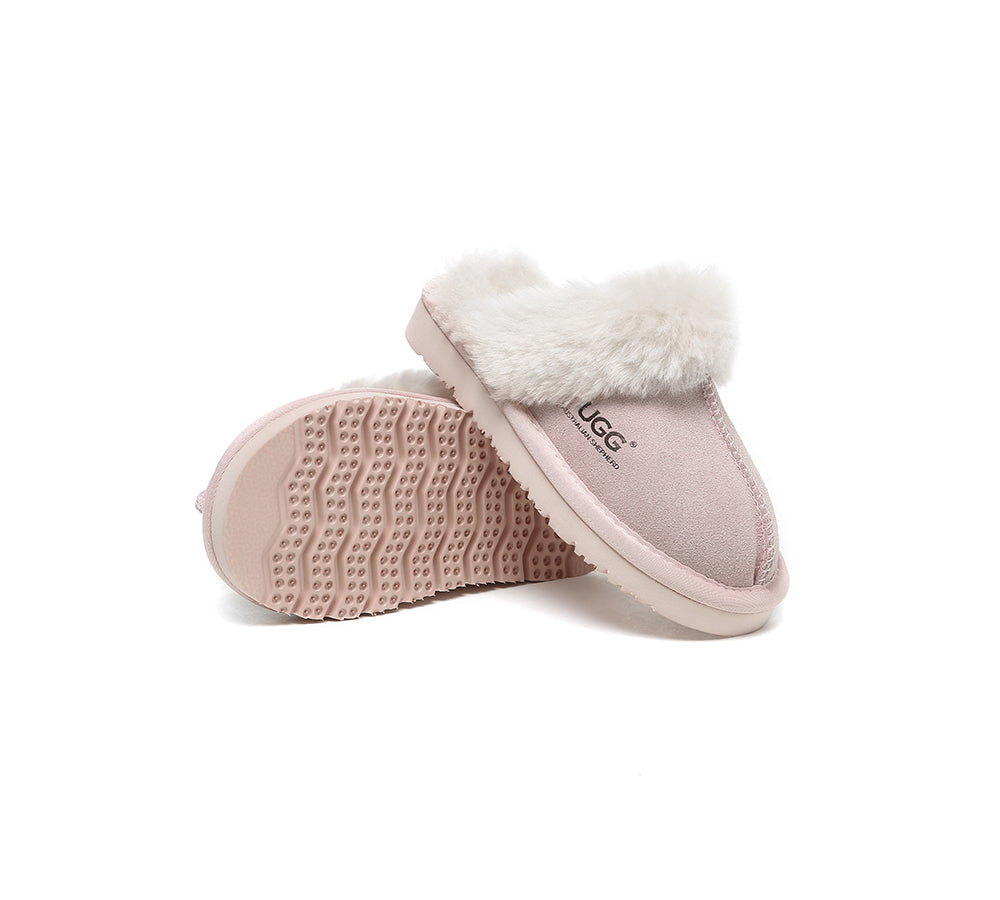 UGG Slippers - UGG Slippers Kids Australian Sheepskin Wool Muffin