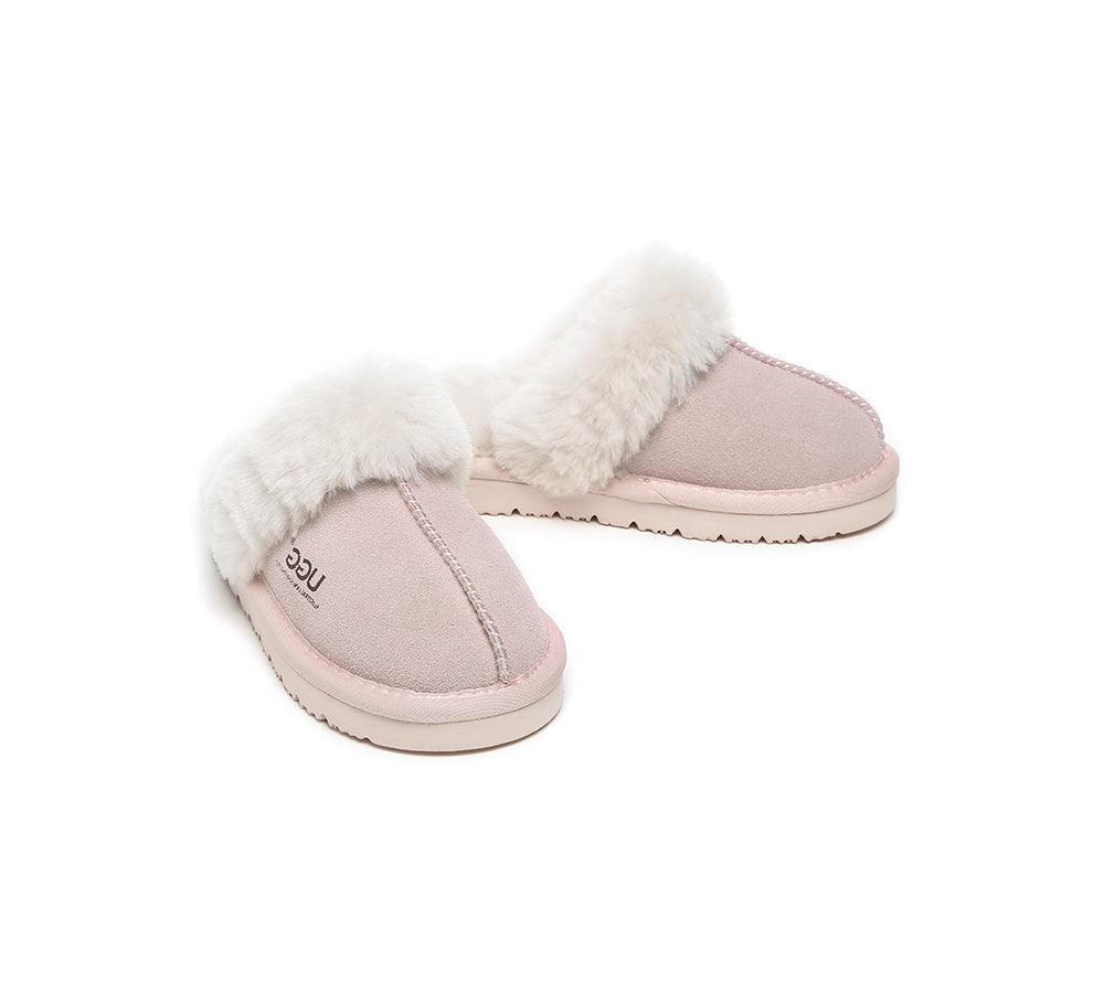 UGG Slippers - UGG Slippers Kids Australian Sheepskin Wool Muffin