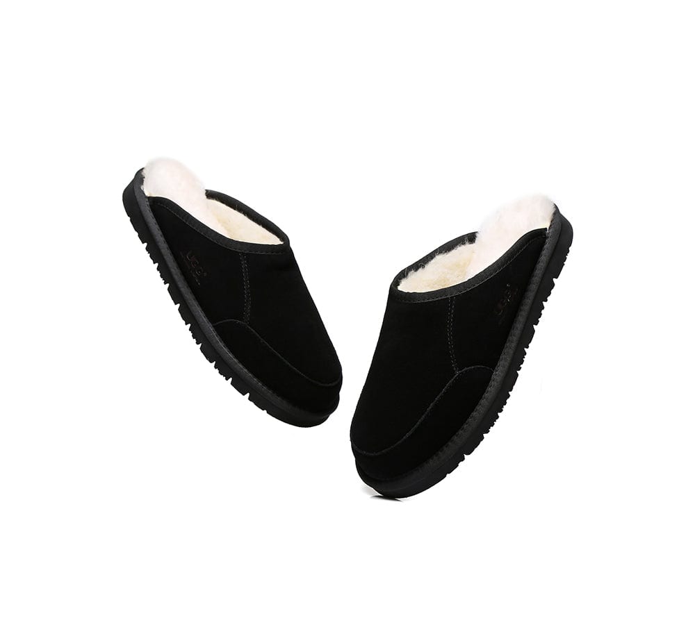 UGG Slippers - UGG Slippers Men Bred Australian Genuine Sheepskin