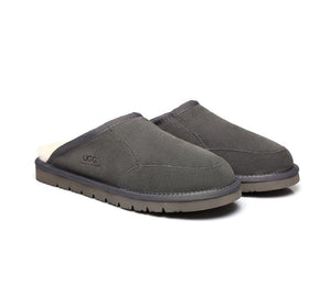 UGG Slippers - UGG Slippers Men Bred Australian Genuine Sheepskin