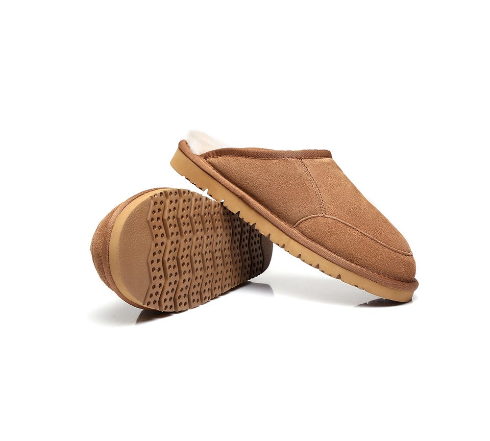 UGG Slippers - UGG Slippers Men Bred Australian Genuine Sheepskin