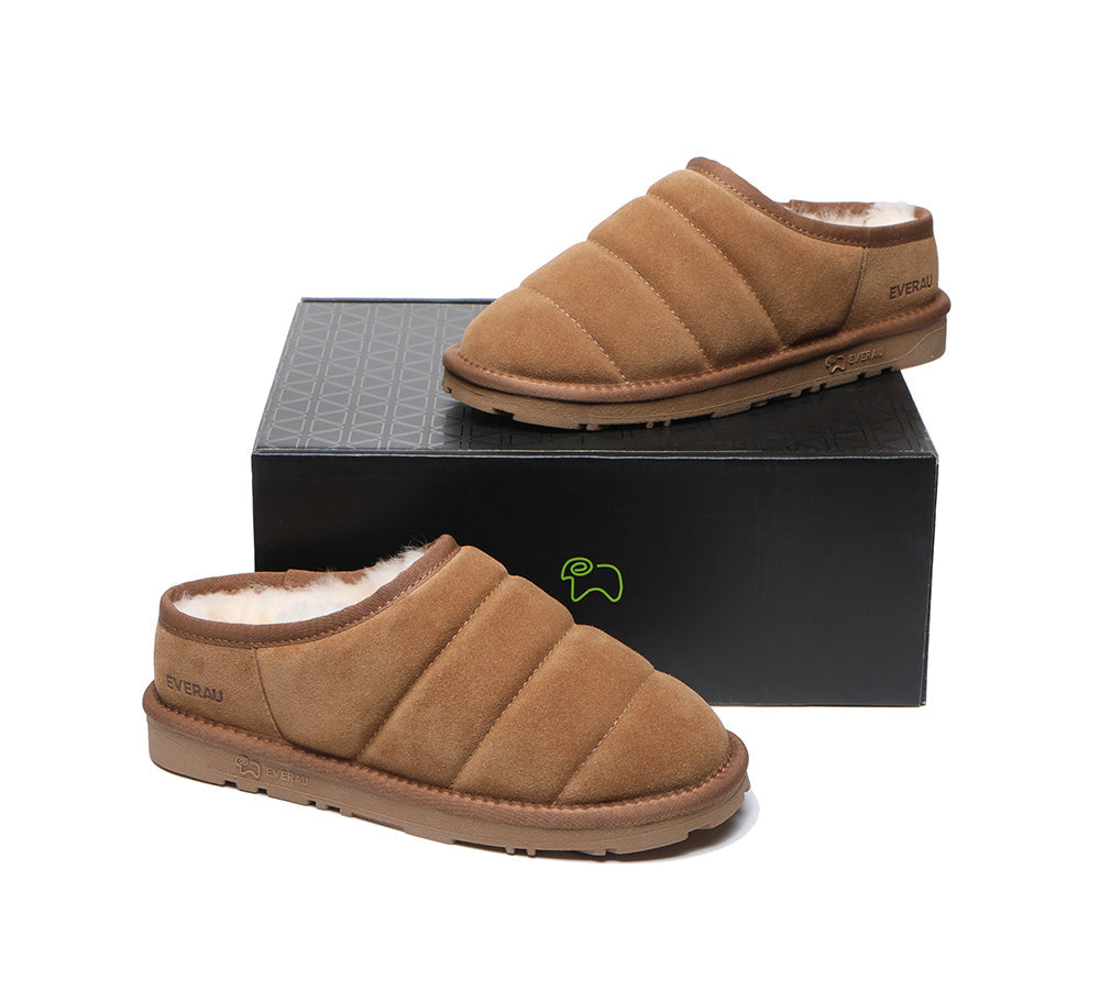 UGG Slippers - Women Sheepskin Slippers Ultra Puffer